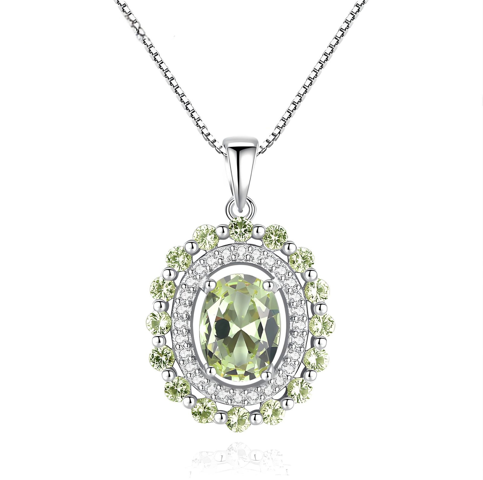 peridot necklace/Gift for her peridot necklace/Gift for her