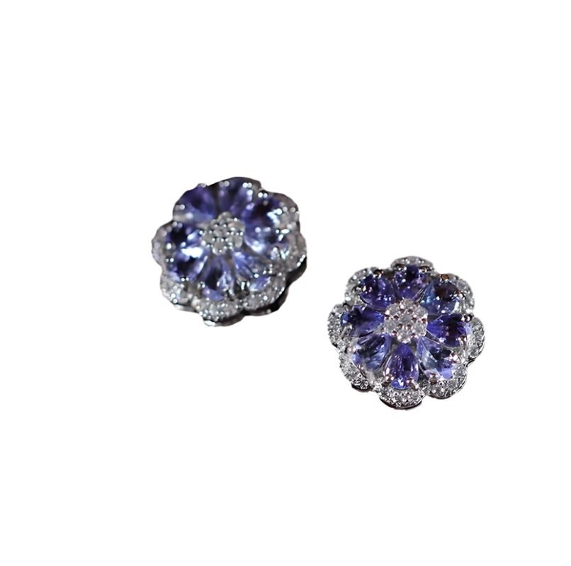 Tanzanite earrings
