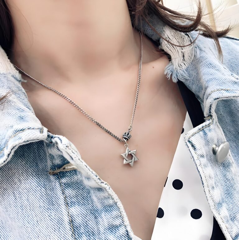 Star of David necklace