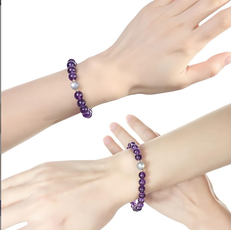 Amethyst bracelet